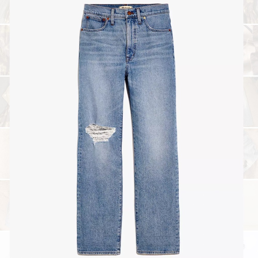 Women’s Madewell The Perfect Vintage Straight Jean in Reinhart Wash